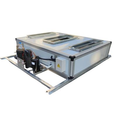 1-5HP Süper İnce Tavan Asılı Su Soğutucu DX Hava İşleme Birimi Hava Temizleme Endüstriyel İçin HVAC