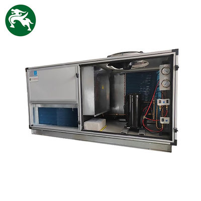 Çatıda 5-10HP'lik yerden duran ticari soğutma bobini Enerji tasarruflu klima