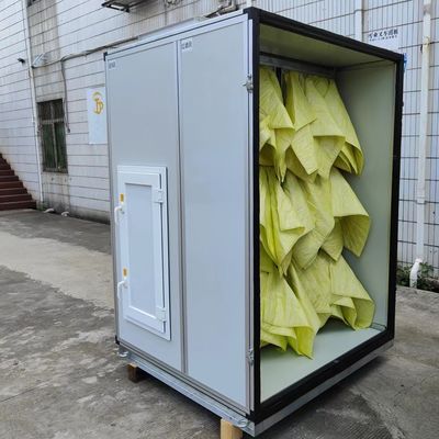 Yüksek filtreli hastane temiz odası için soğutulmuş su modüler AHU 120T