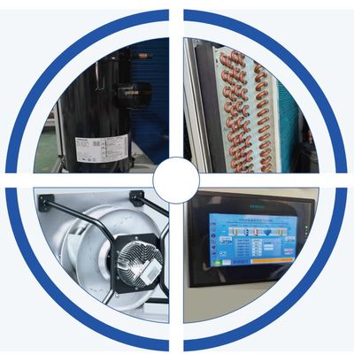 1-5HP Süper İnce Tavan Asılı Su Soğutucu DX Hava İşleme Birimi Hava Temizleme Endüstriyel İçin HVAC
