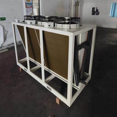 Enerji tasarrufu yapan V Tipi Kuru Soğutucu Veritabanı Odası için HVAC Üç fanla ısı dağılımı