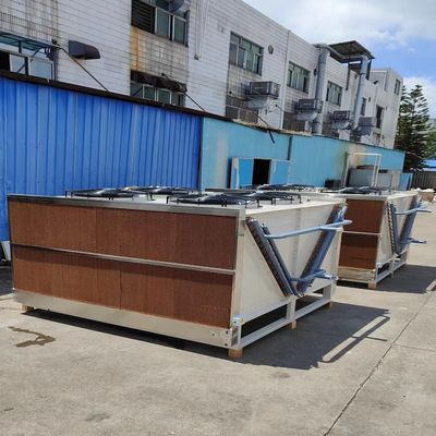 Büyük Hava Soğutucu Bakır Tüp Alüminyum Fin Rafineri Soğutma için
