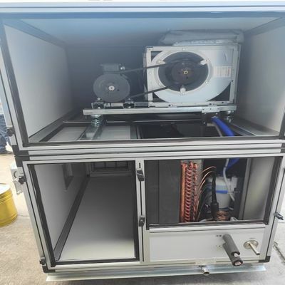 Endüstriyel Kullanım Modüler AC Birimi HVAC Sistemleri Kanalı Bölünmüş AC Birimi Küçük