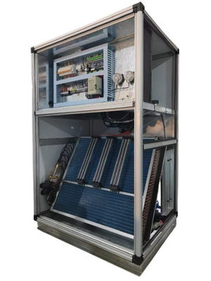 10HP hava soğutmalı sabit sıcaklıklı direkt genişlemeli klima ünitesi