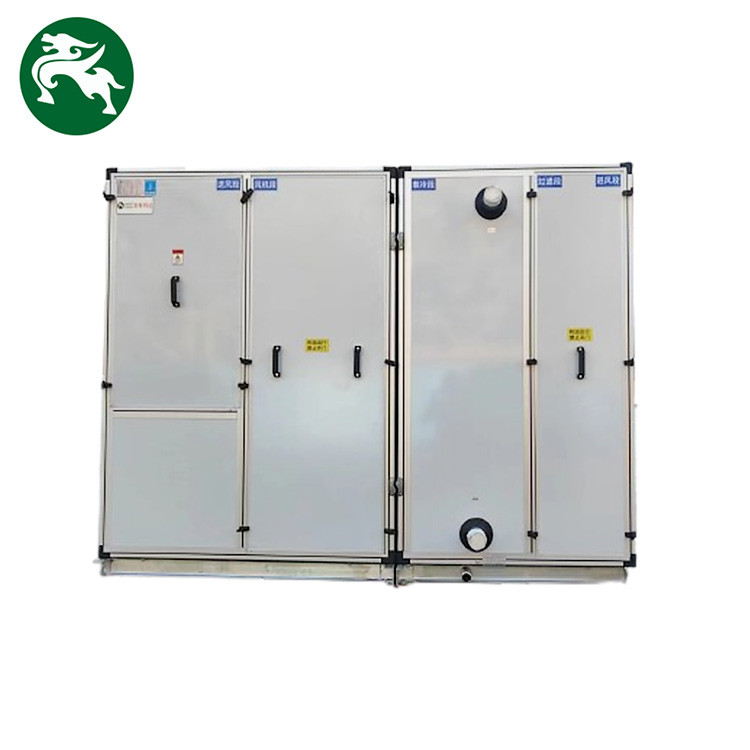 Düşük Gürültülü Hava İşleme Birimi Yüksek EER Soğutma ve Isıtma HVAC Tıbbi hijyen için dikey kurulum