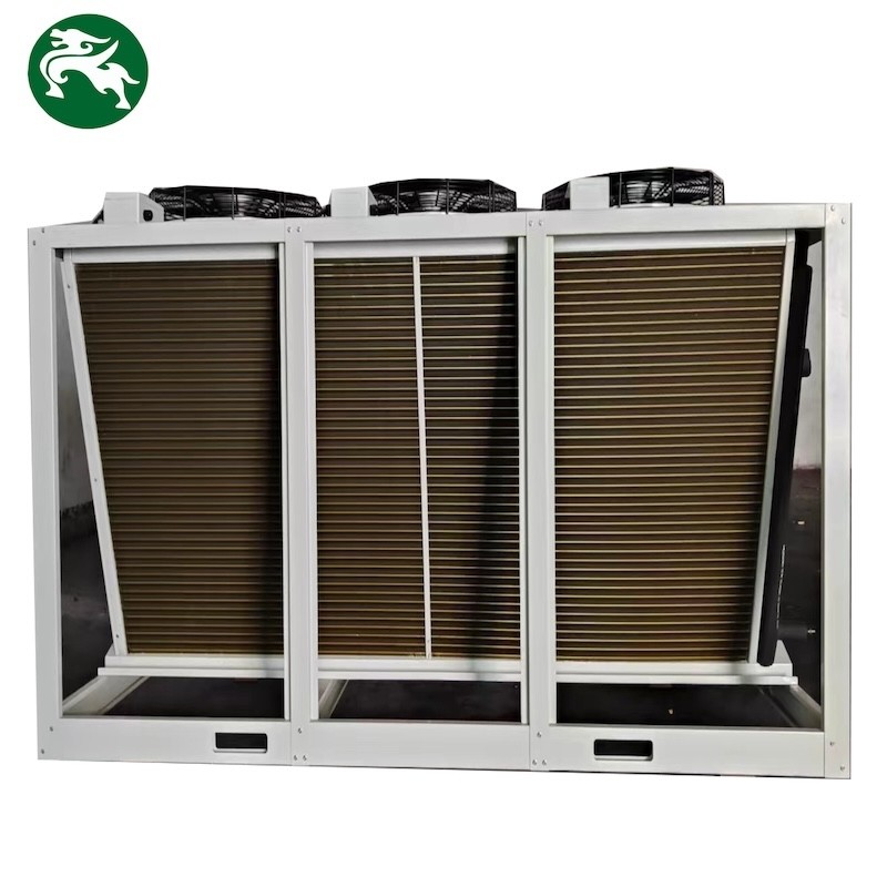 Özel tasarımlı bakır tüp kuru soğutucu Genset motor soğutma hava soğutucusu için