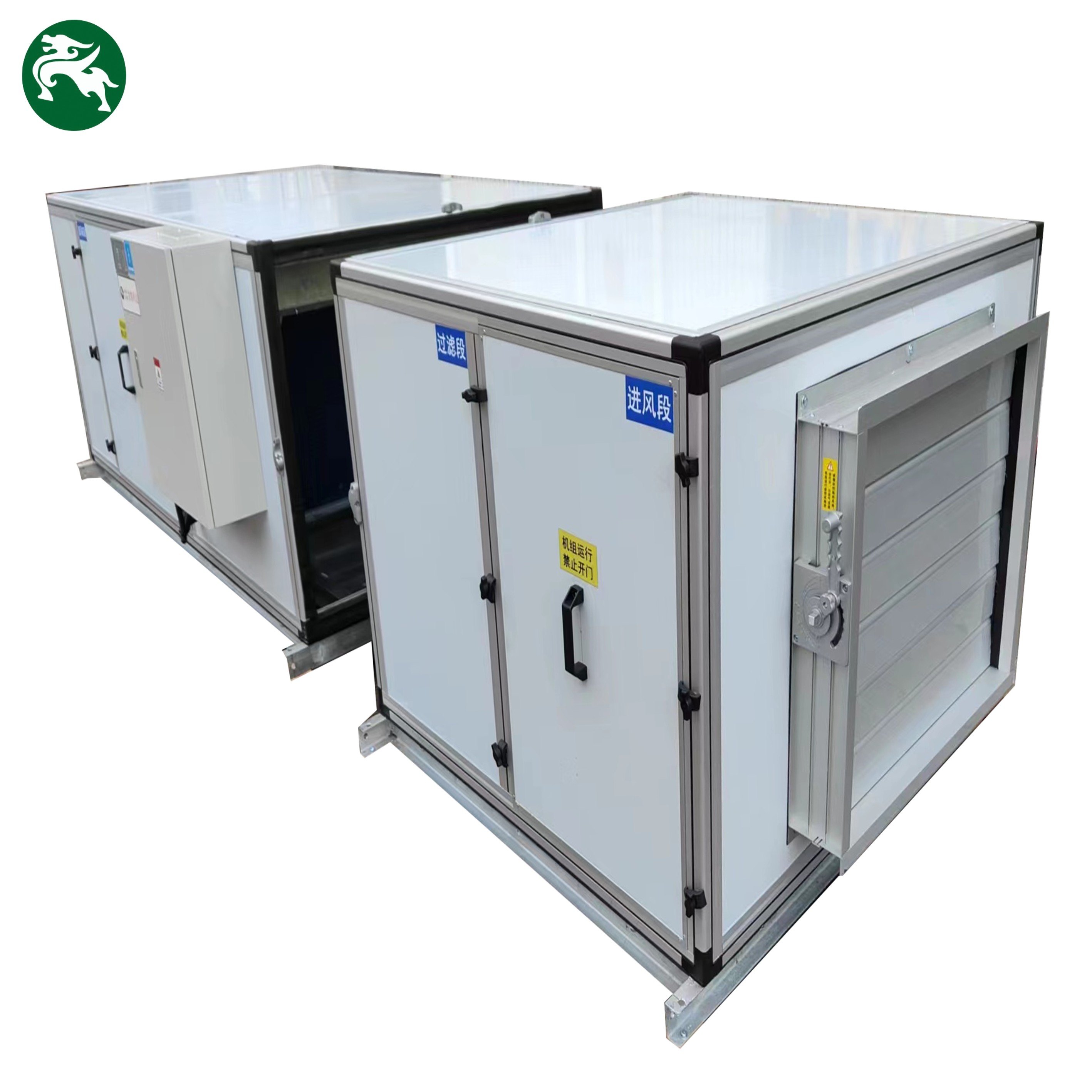 10HP 20HP 30HP Hava soğutmalı Doğrudan Genişleme Tek Soğutma AHU, İlaç Endüstrisinde Kullanılan Temiz Oda için
